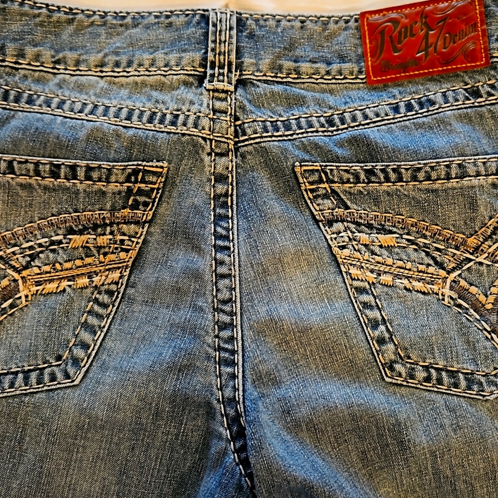Mens rock 47 denim jeans